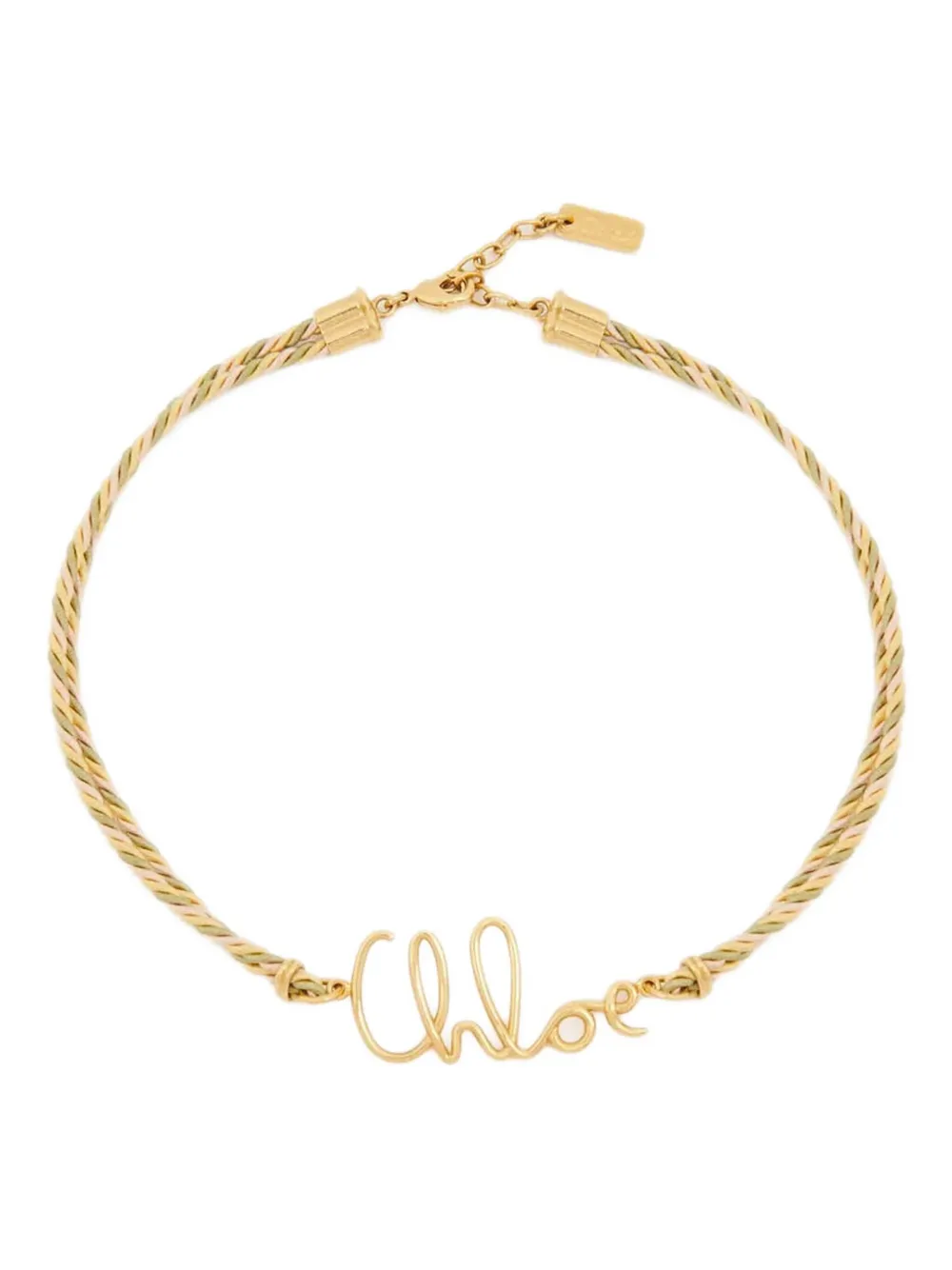 

Колье Plage с логотипом CHLOÉ, нейтральный