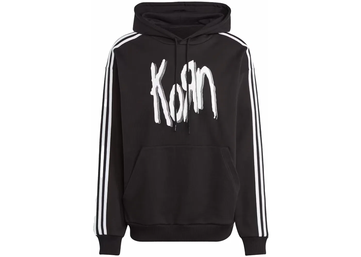 Мужская худи с принтом Hoodie Adidas, Black