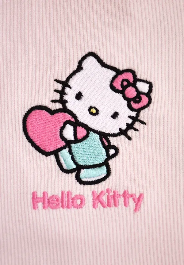 Футболка Ripp с сердечком oberteil kurzarmlig - футболка с принтом Hello Kitty, розовый — фото 4