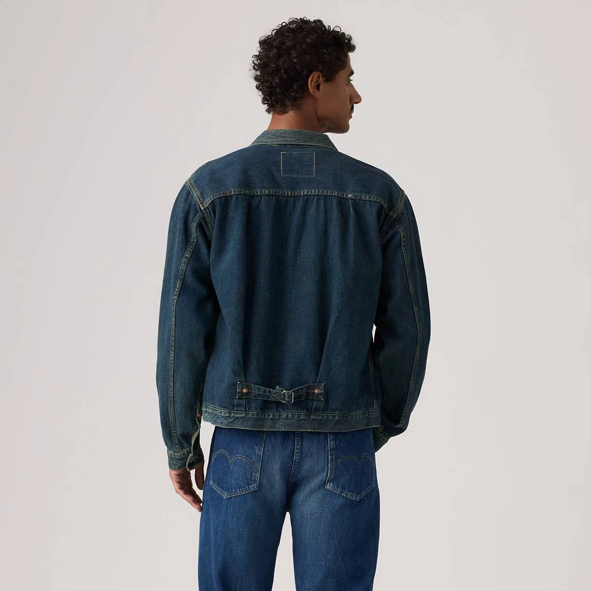 Джинсовая куртка-тракер типа I 1936 года Levi's, Malone - Medium Wash — фото 4