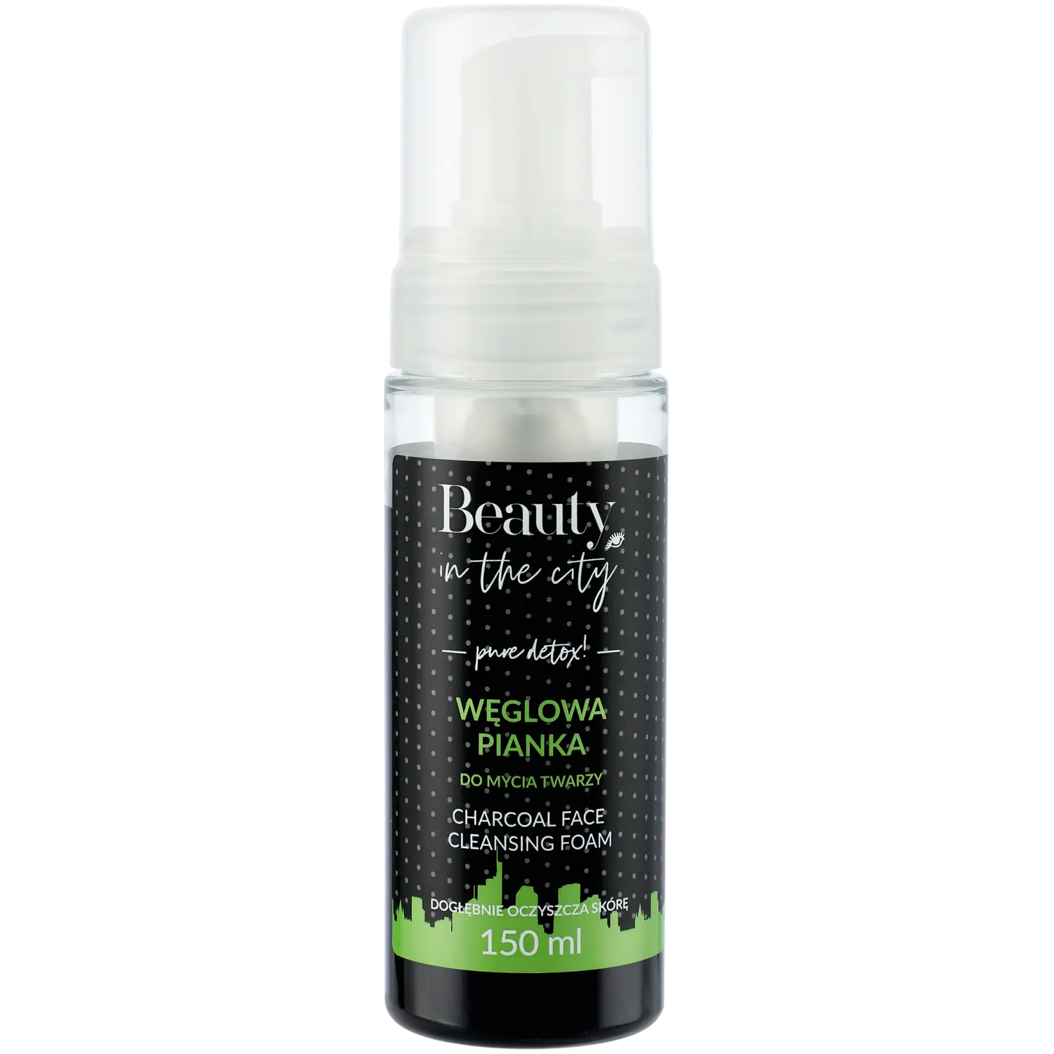 

Beauty In The City Detox угольная пена для умывания лица, 150 мл