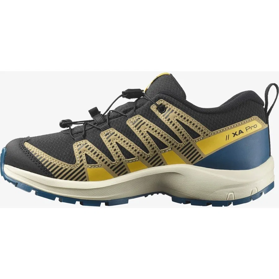 Детские кроссовки Salomon XA Pro V8 Waterproof, Черный — фото 3