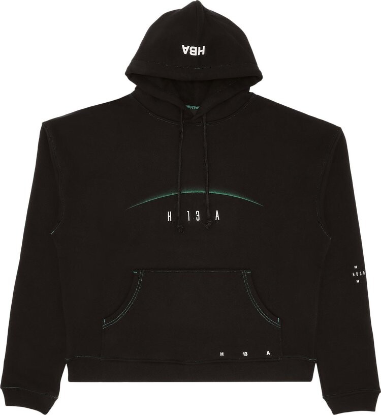 

Толстовка Hood By Air Hooded Sweatshirt 'Black', черный