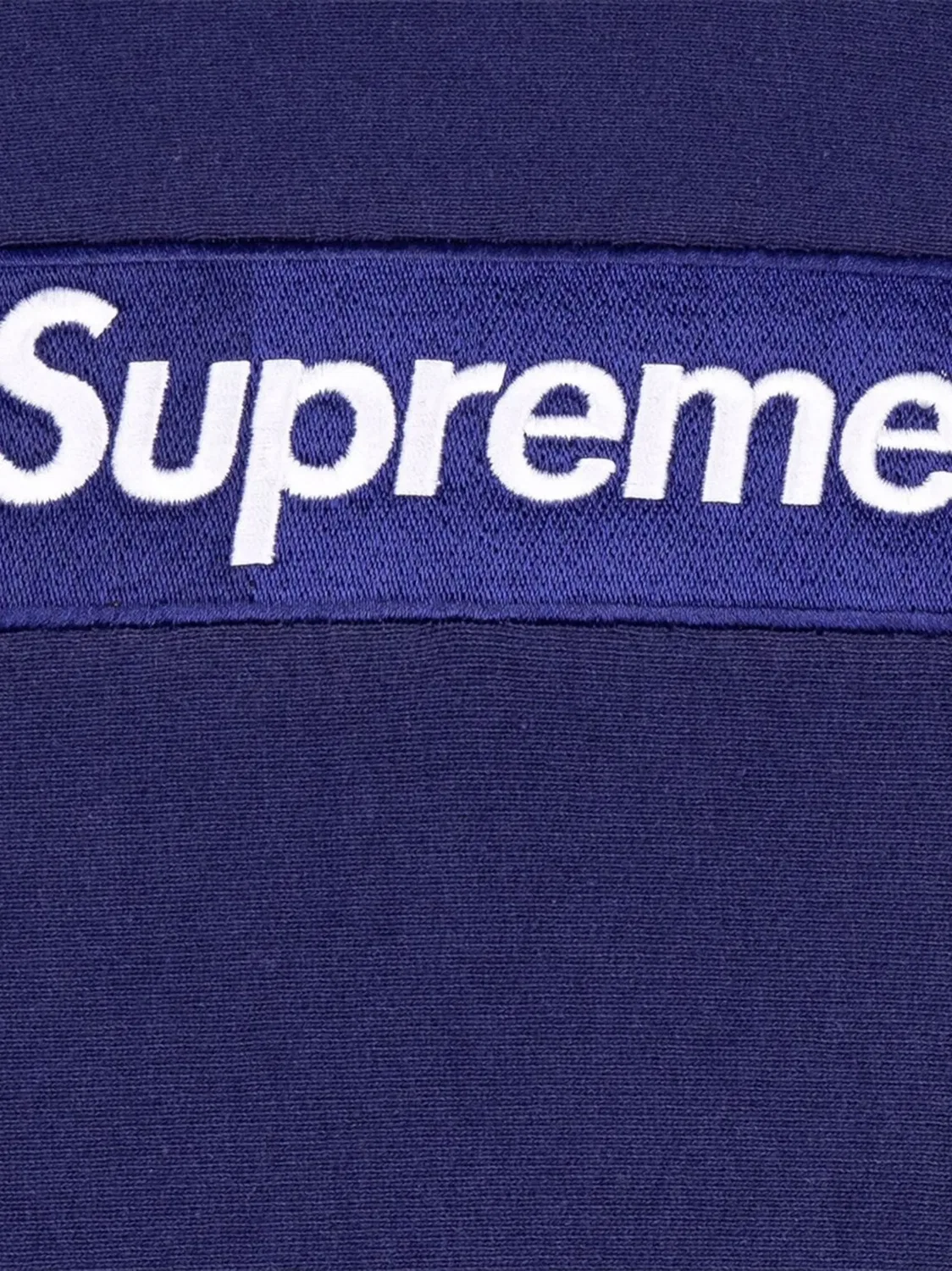Худи с рисунком Box Logo Supreme, синий — фото 3