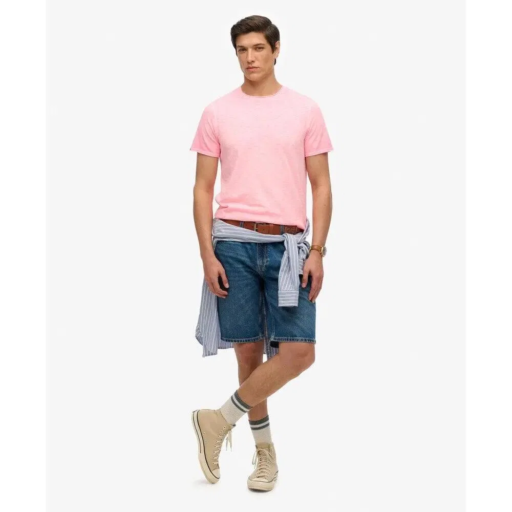 Женская футболка с рваным краем Raw Edge Superdry, Rosa — фото 4