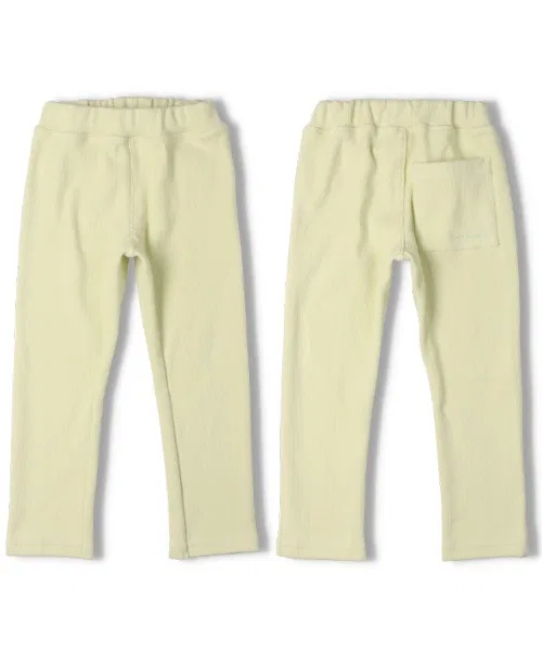 Детские длинные штаны из хлопка с эластичным поясом moujonjon, Light Green