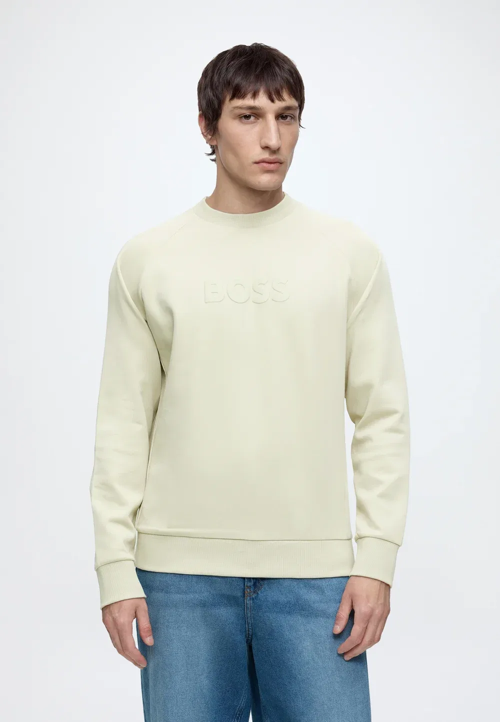 Салбо - толстовка Boss, Light Beige