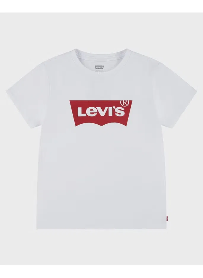 Футболка с принтом логотипа Batwing Levi'S, белый