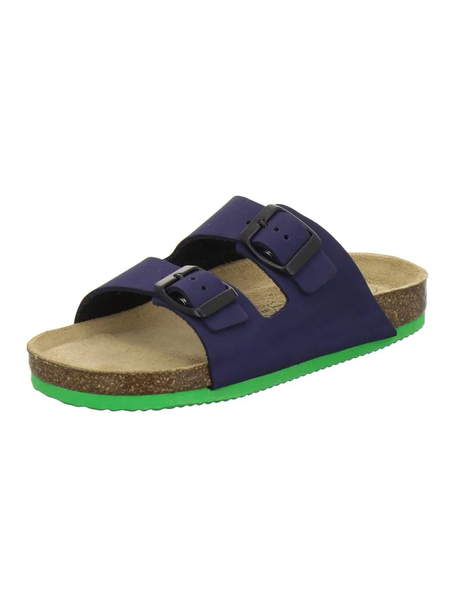 Сандалии AFS-Schuhe sportliche Kinder-Pantoletten Zweischnaller Marine цвета Marine Blue
