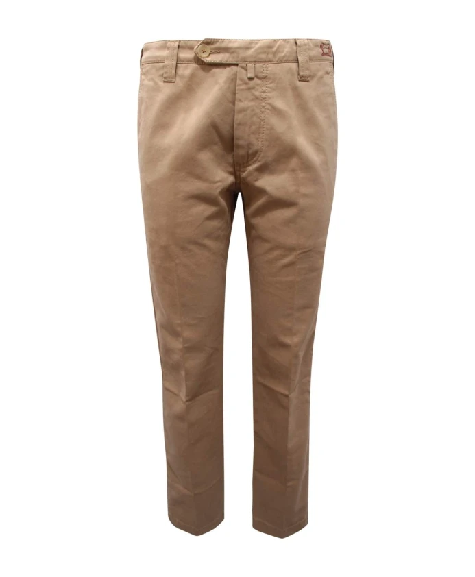 

Итальянские брюки 1896av c698 модель Jacob Cohã«N, бежевый