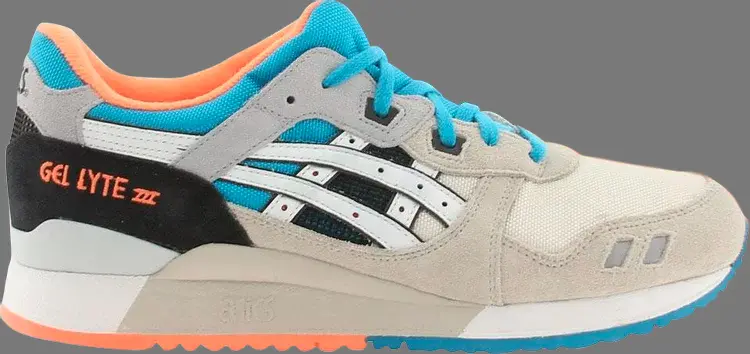 

Кроссовки gel lyte 3 'grey orange' Asics, белый