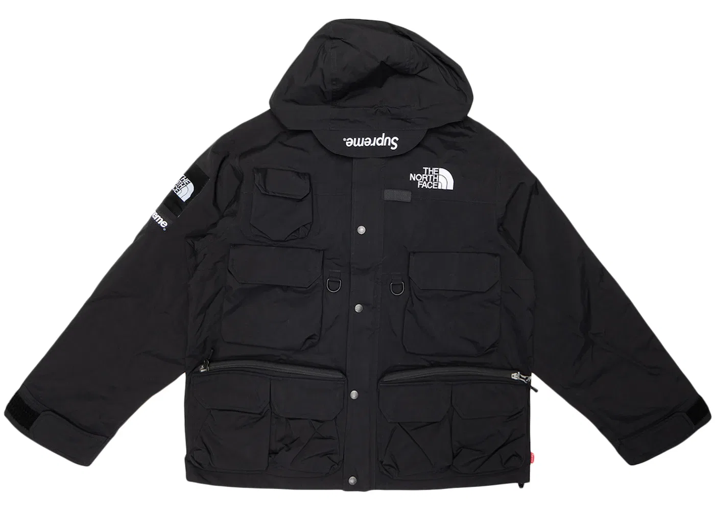 Мужская куртка с множеством карманов Cargo Jacket Supreme, Black