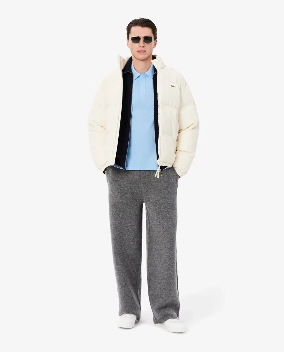 Мужское поло Lacoste L.12.12 с коротким рукавом, хлопковое пике, Azul Celeste — фото 4