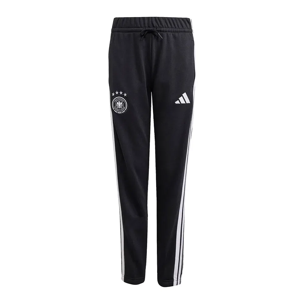 Детские спортивные штаны с футером Adidas Germany DNA, Black