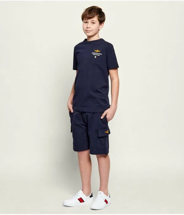 Детский комплект для мальчиков Aeronautica Militare, Blu Marino