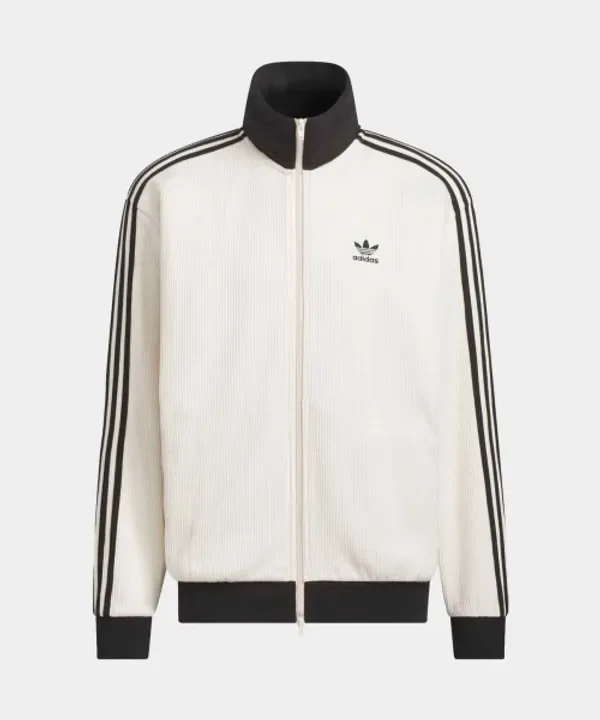 Тренировочная куртка классическая вафельная Adidas, Wonder White