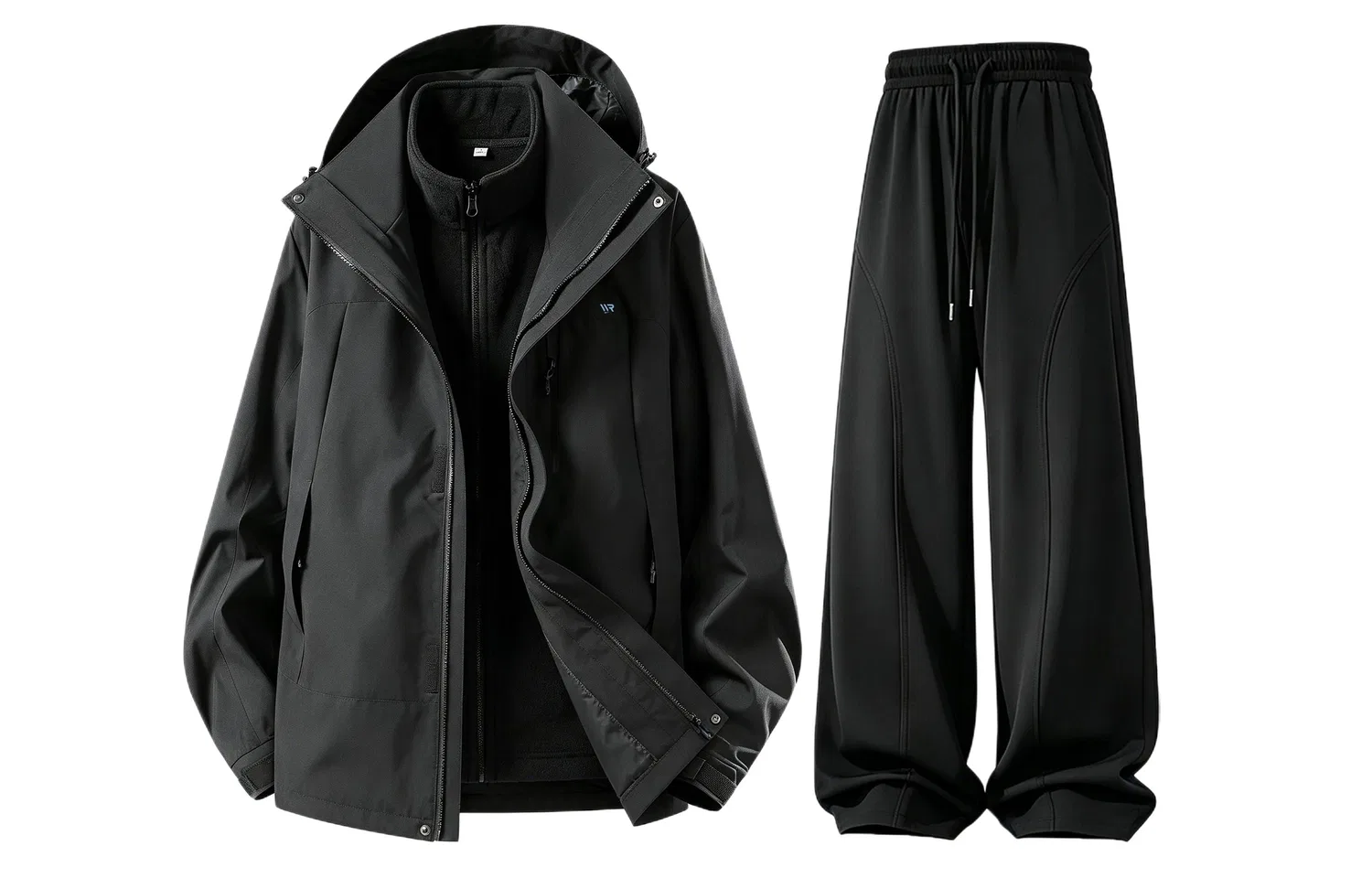 Детский комплект куртки и брюк с капюшоном на молнии Windbreaker Jacket & Pants WARRIOR — фото 4