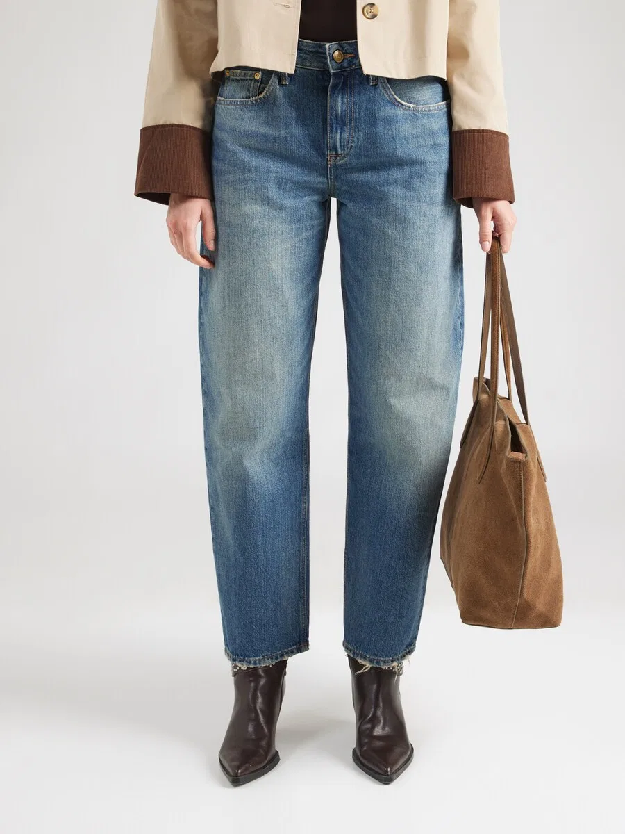 Джинсы TOMMY HILFIGER Barrel Jeans 'QUINN' из синей джинсовой ткани — фото 2