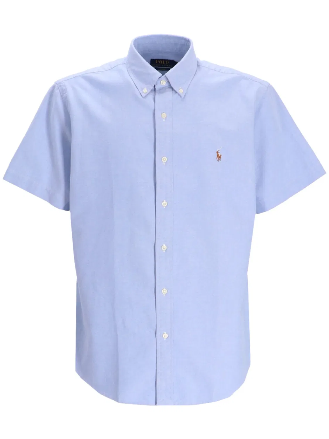 Рубашка с коротким рукавом и мотивом пони Polo Ralph Lauren, синий