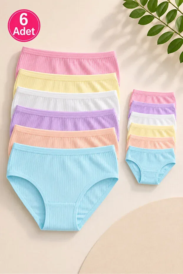Детские трусы для девочек хлопковые Basics Bebelove, Multicolor