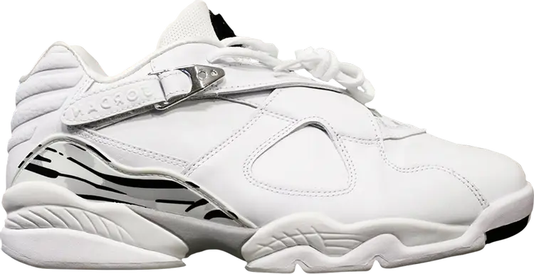 

Кроссовки Air Jordan 8 Retro Low White Metallic Silver 2003, белый, Белый;серый, Кроссовки Air Jordan 8 Retro Low White Metallic Silver 2003, белый