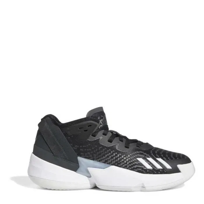 Детские баскетбольные кроссовки adidas, классический дизайн, черный