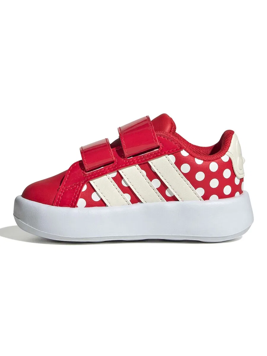 Кроссовки ADIDAS SPORTSWEAR 'Disney Minnie Maus' ярко-красного цвета