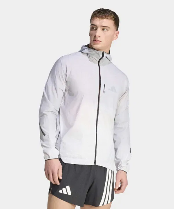 Куртка из нейлона Terex Explorer Clima365 Light Windweave, Adidas, белый, черный