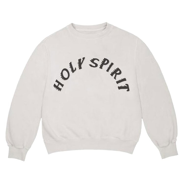 

Толстовка Kanye West Sunday Service Holy Spirit Crewneck 'White', белый