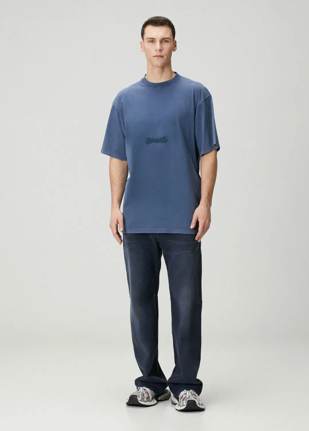Футболка Balenciaga, синяя — фото 2