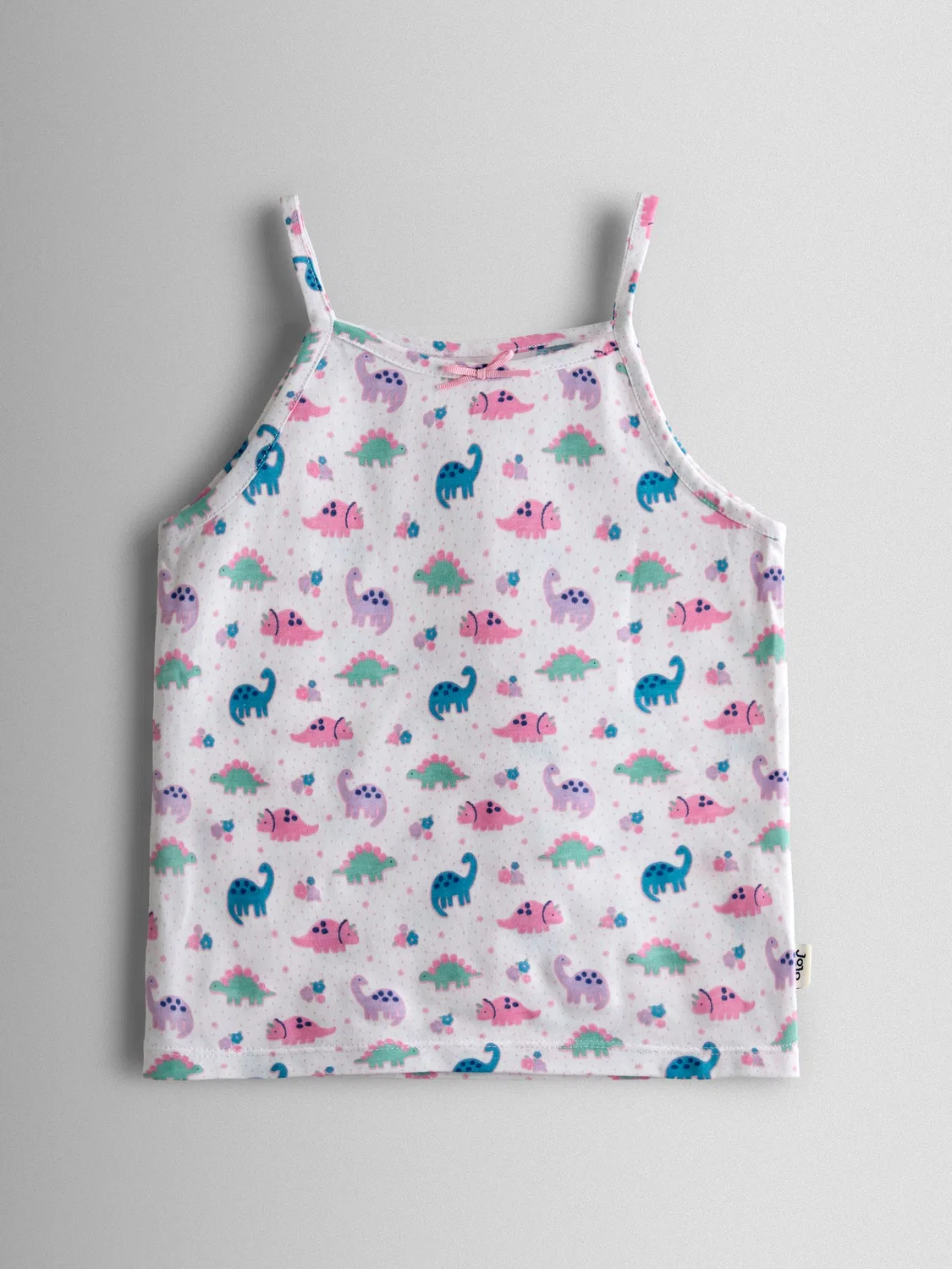 Комплект из 3 боди JoJo Maman Bébé Pink Dino, розовый — фото 3