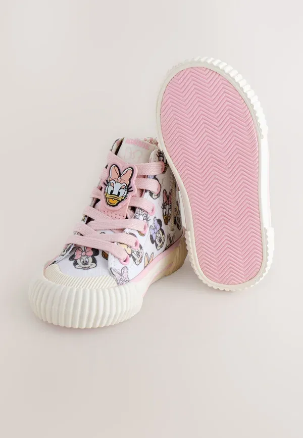 Ботинки с принтом Minnie Mouse - baby shoes Next, cream, кремовый — фото 3