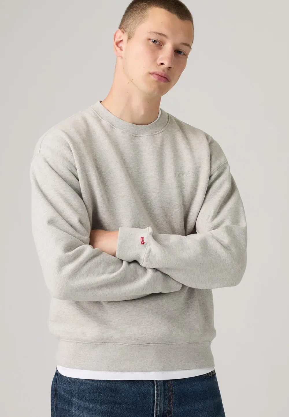 Оригинальная толстовка Levi'S, Light Gray Bros