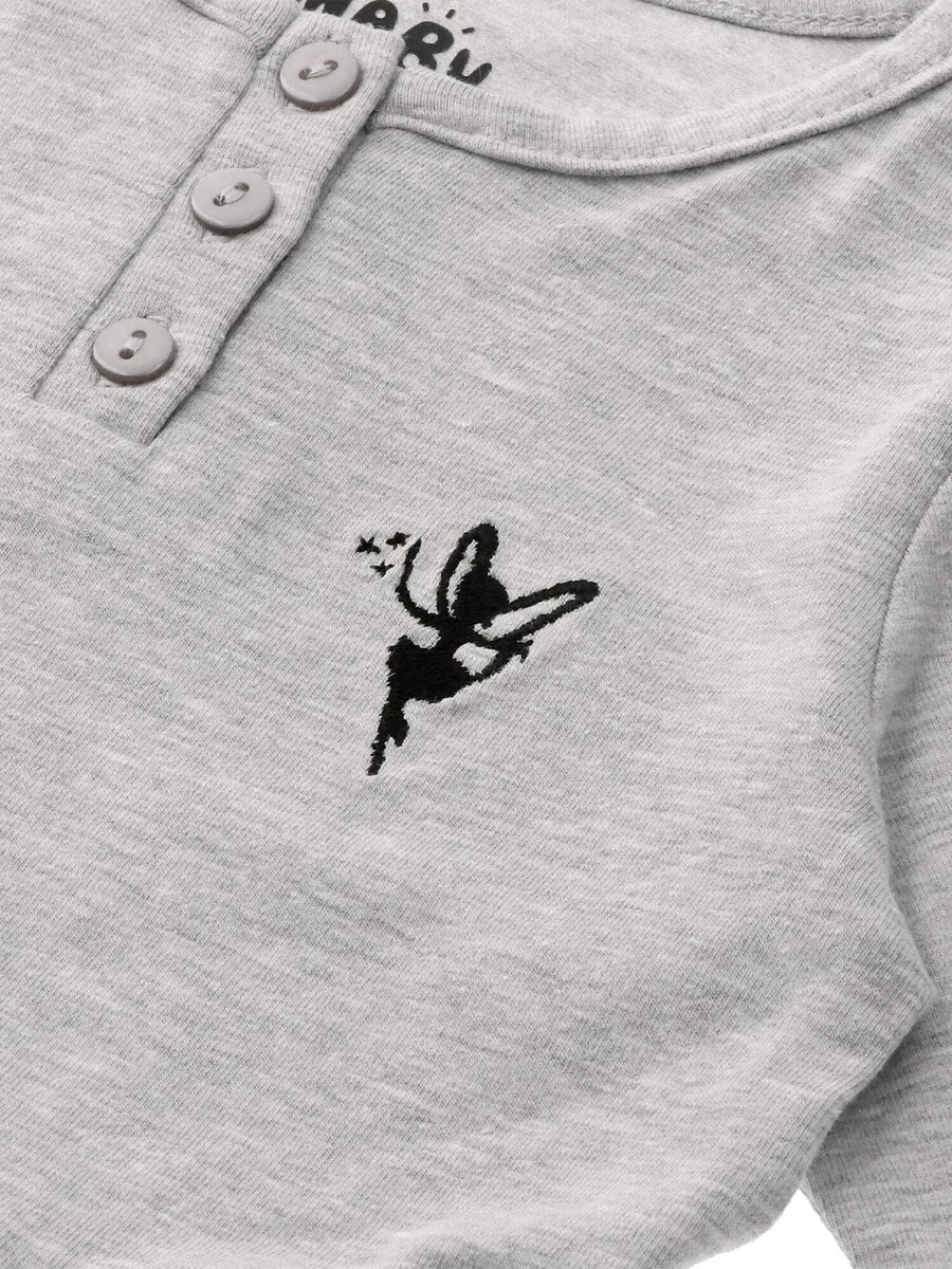 Детское платье Baby Sweets «Фея» серого цвета — фото 3