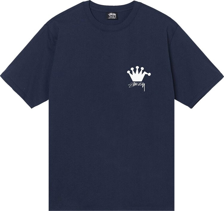 

Футболка Stussy LB Crown Tee 'Navy', синий