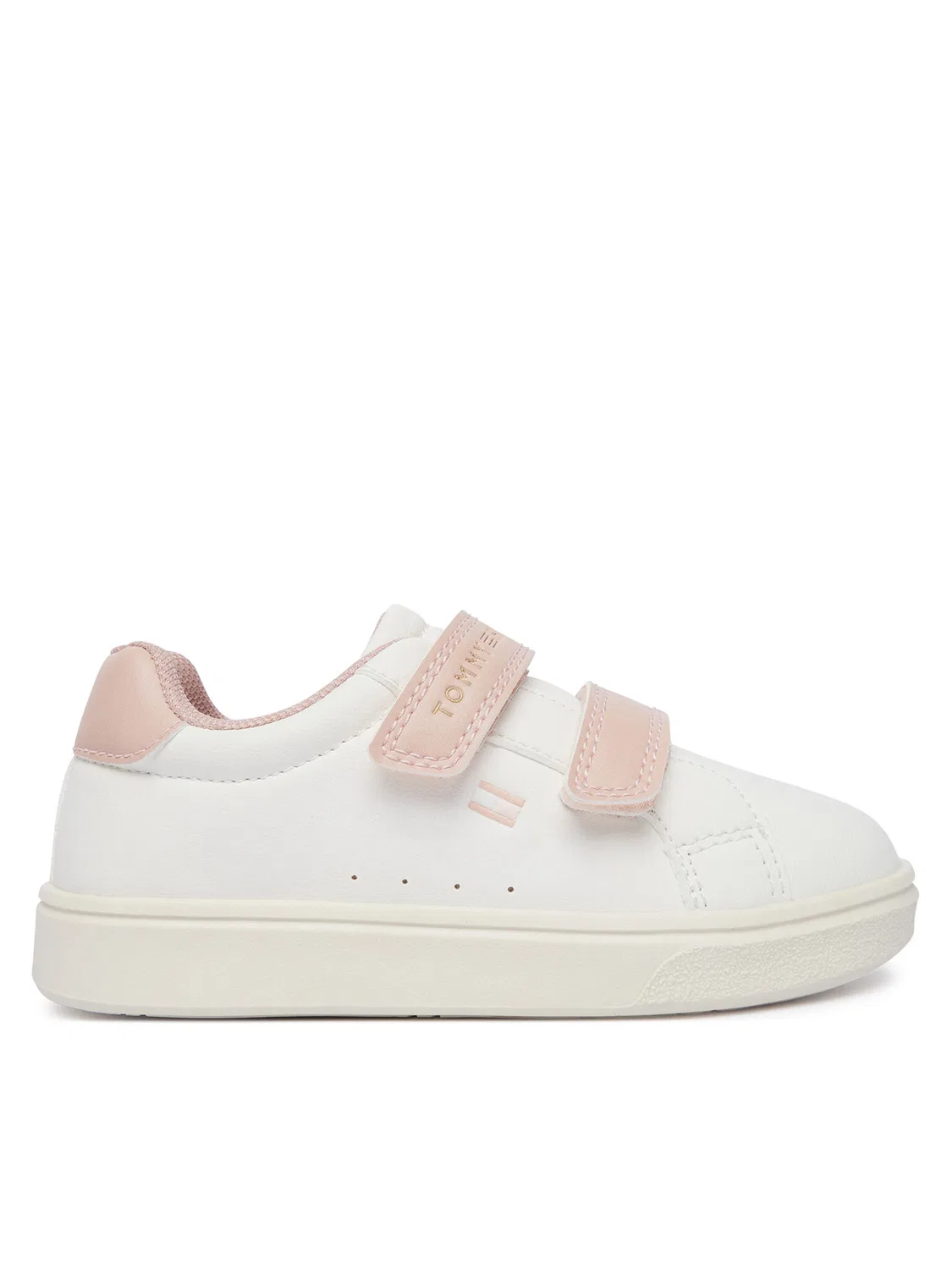 Кроссовки для девочки Low Cut Velcro Sneaker Tommy Hilfiger, кремовый