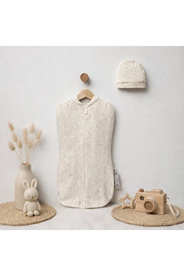 Детский комбинезон-конверт с длинным рукавом Melekpare, Beige