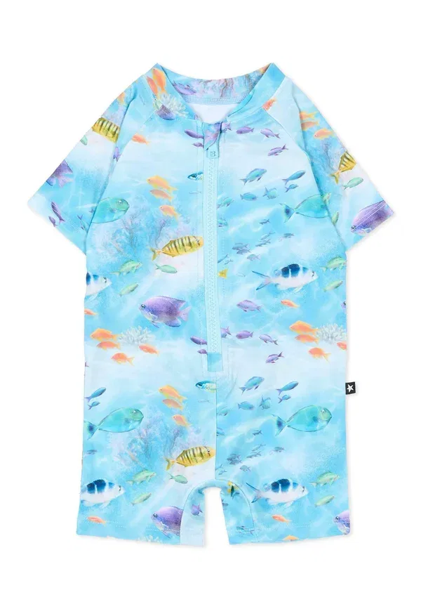 Купальник с принтом Tutina da surf Molo, Light Blue, светло-голубой