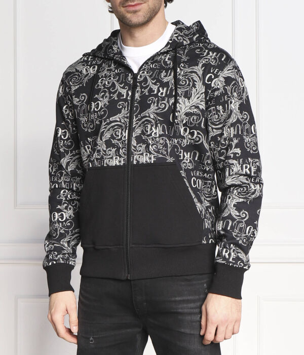

Свитер Regular fit Versace Jeans Couture, черный