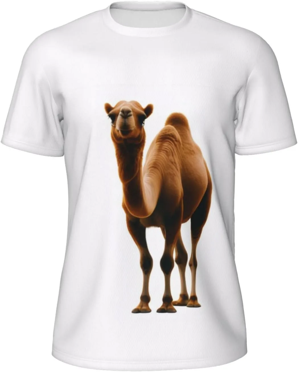 

Футболка мужская Desert Sand Camel с принтом, Casual, короткий рукав jshmgchw