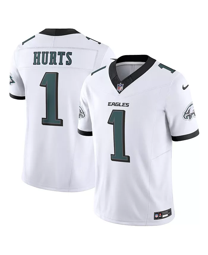 

Мужская лимитированная джерси Jalen Hurts Kelly Philadelphia Eagles Vapor F.U.S.E Nike, белый