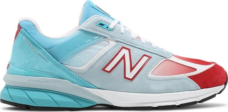 

Кроссовки New Balance 990v5 Made in USA 'Ice Blue', синий