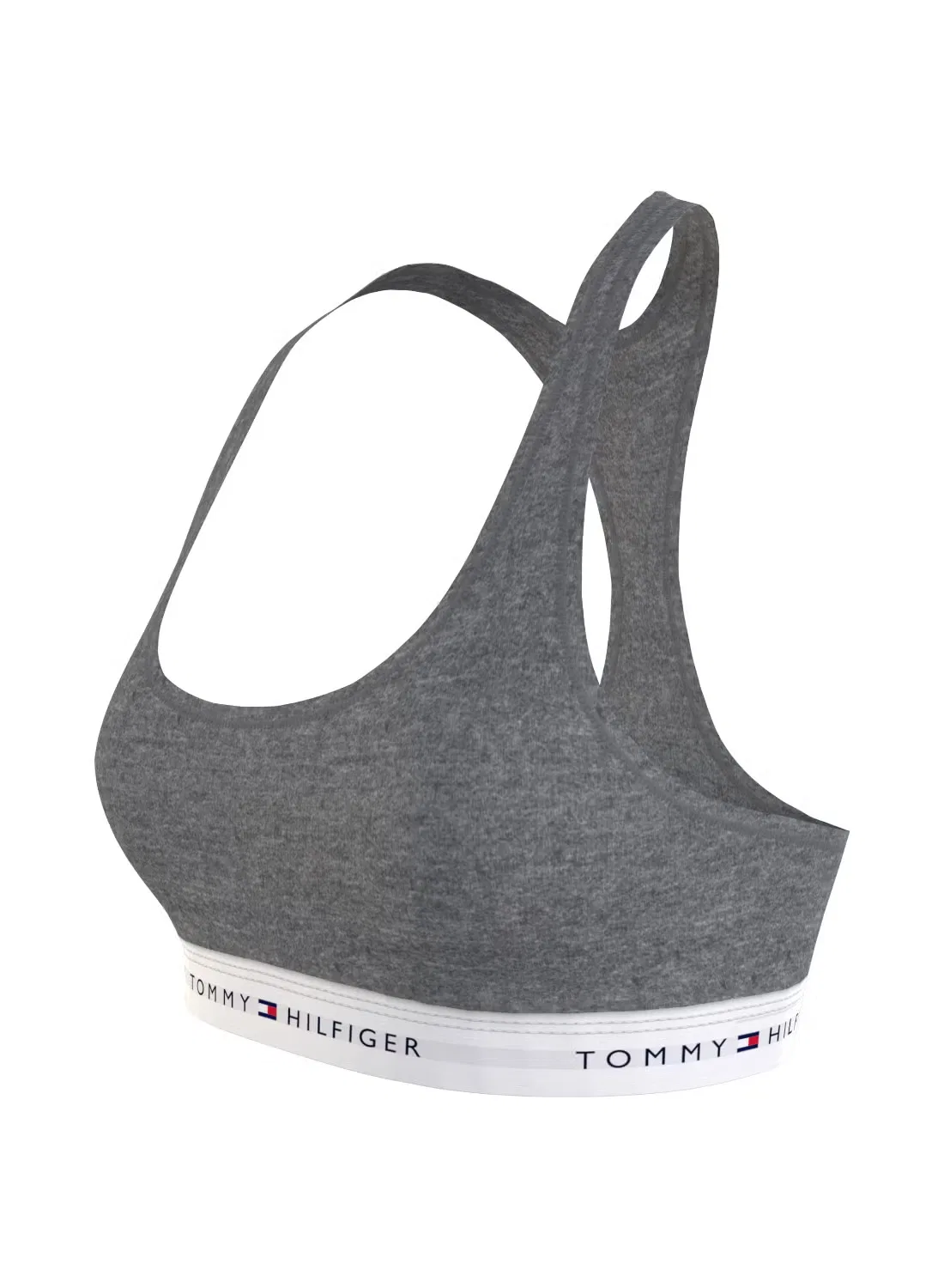 Бюстгальтер без чашек Tommy Icons Tommy Hilfiger, серый — фото 3