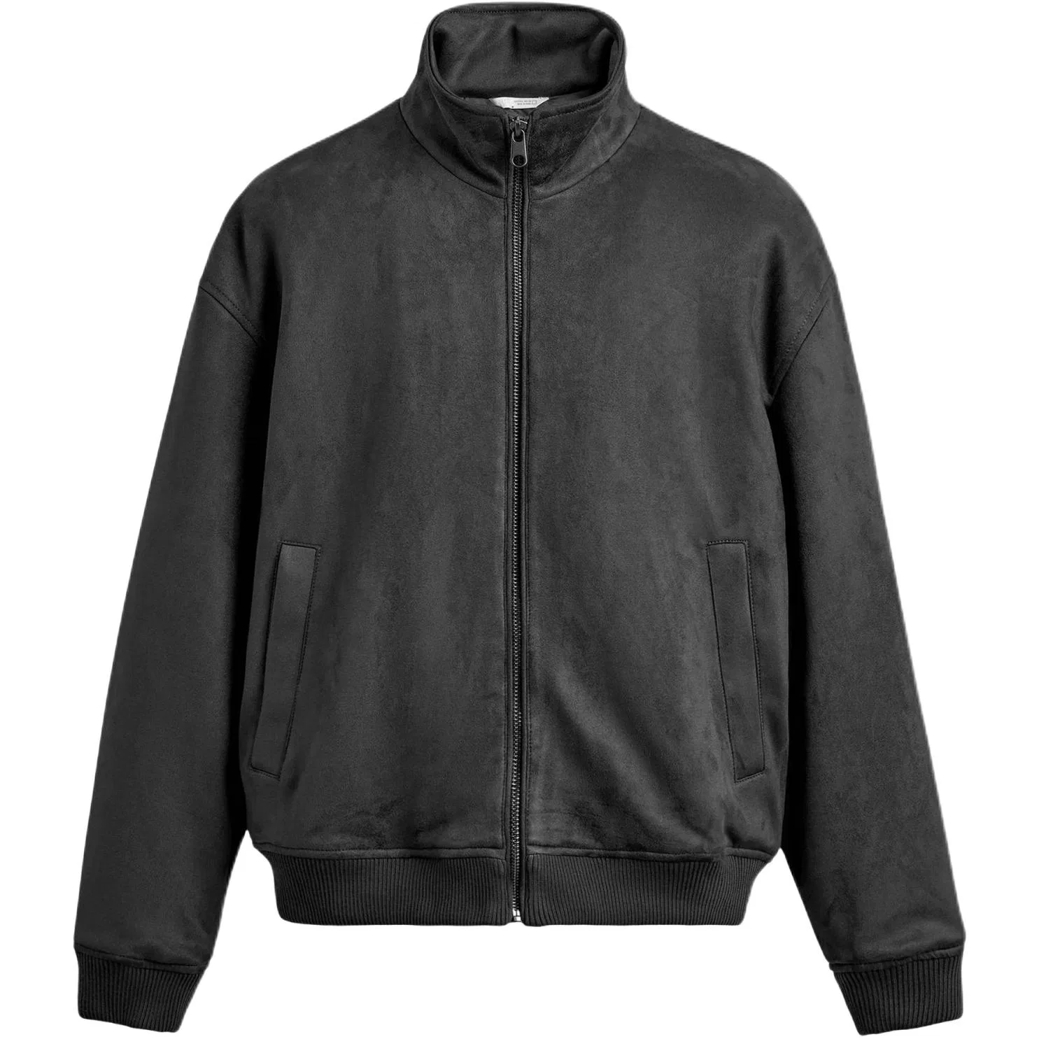 Мужская куртка с воротником-стойкой Coal Gray ZARA, Coal Gray