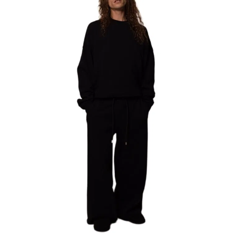 Детский свитшот с круглым вырезом Midnight Black Drew house