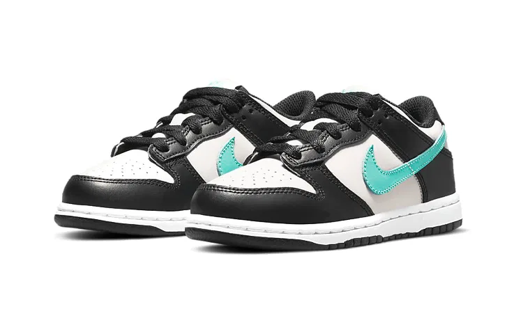 Детские кроссовки для скейтбординга Nike Dunk Low Light Bone Tropical Twist PS, Light Bone/Tropical Twist — фото 4