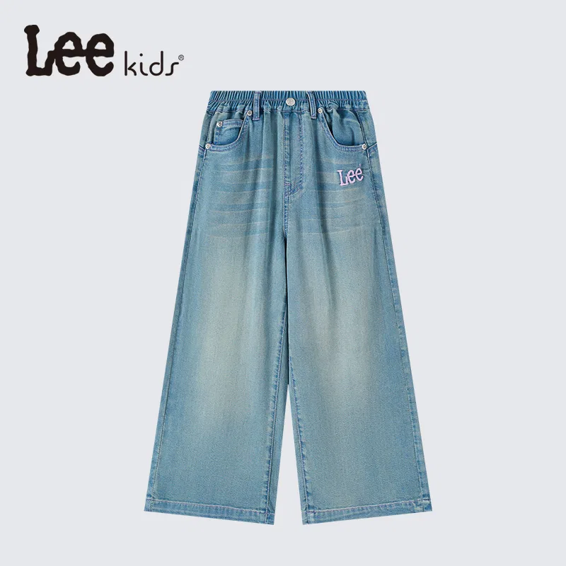 Детские джинсы скинни Lee, Light Blue — фото 4