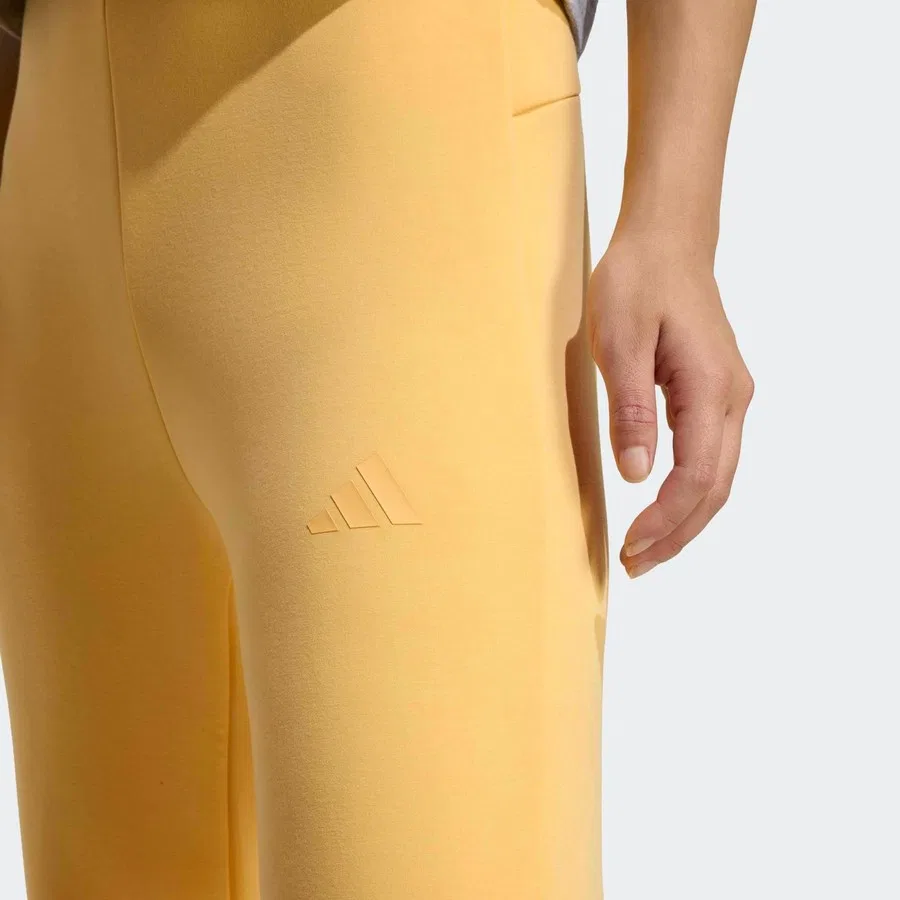 Спортивные леггинсы с длинным рукавом adidas All Szn, Желтый — фото 4