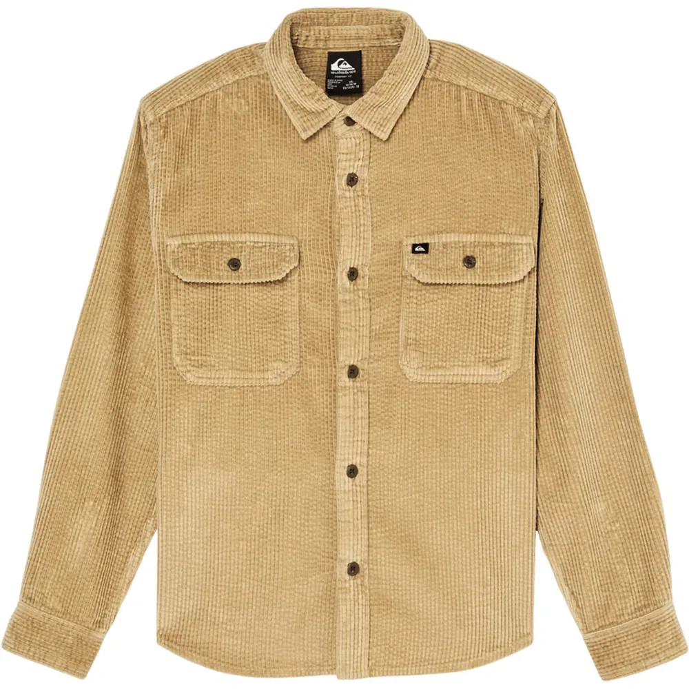 Детская рубашка для мальчиков из вельвета Venture Cord Quiksilver, Beige