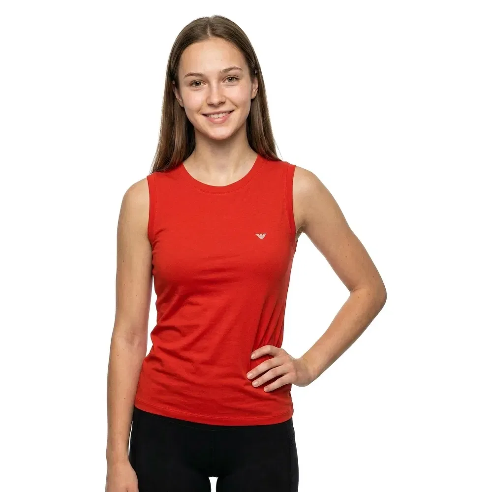 Майка sleeveless base layer Emporio Armani, красный — фото 3